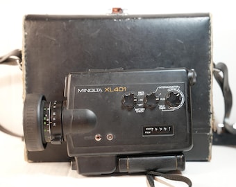 Minolta XL401 Super 8 Camera – Bright F/1.2 Lens, 1970s - Etsy