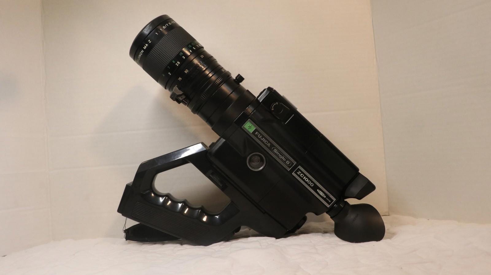 Fujica Single Zc1000 FUJICA ZC 1000 Single-8 Type 8mm Movie Camera