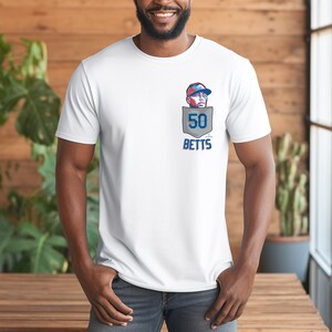 Mookie Betts Dodgers Tee, Show Your Support For Mlb Star Mookie Betts With  This La Dodgers Shirt - Olashirt