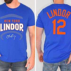 Blue lindor sale jersey