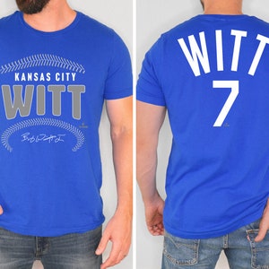  Bobby WITT Jr. Kids Shirt - Bobby WITT Jr. Kansas City Cartoon  : Sports & Outdoors