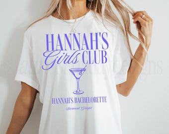 Custom Bachelorette Logo, Girls Club Logo, Bachelorette SVG Logo, Custom Logo, Girls Trip Logo, Martini Bach Logo, Custom Bach Logo