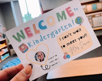 Back To School Scratch Off Meet the Teacher Mail ~downloadable file~