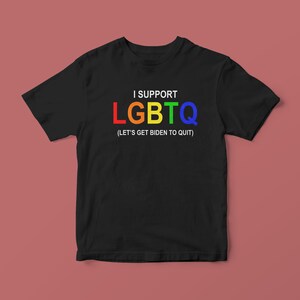 Lets Get Biden to Quit Shirt, American Flag Shirt, Gift for him, Freedom Shirt, Lets Go Brandon Shirt, Pro-Trump Shirt