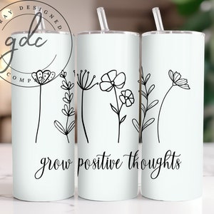 Mental Health Awareness Tumbler Wrap Design 20 oz Skinny Tumbler Sublimation Design Digital Download PNG Instant DIGITAL only, Tumbler Wrap,