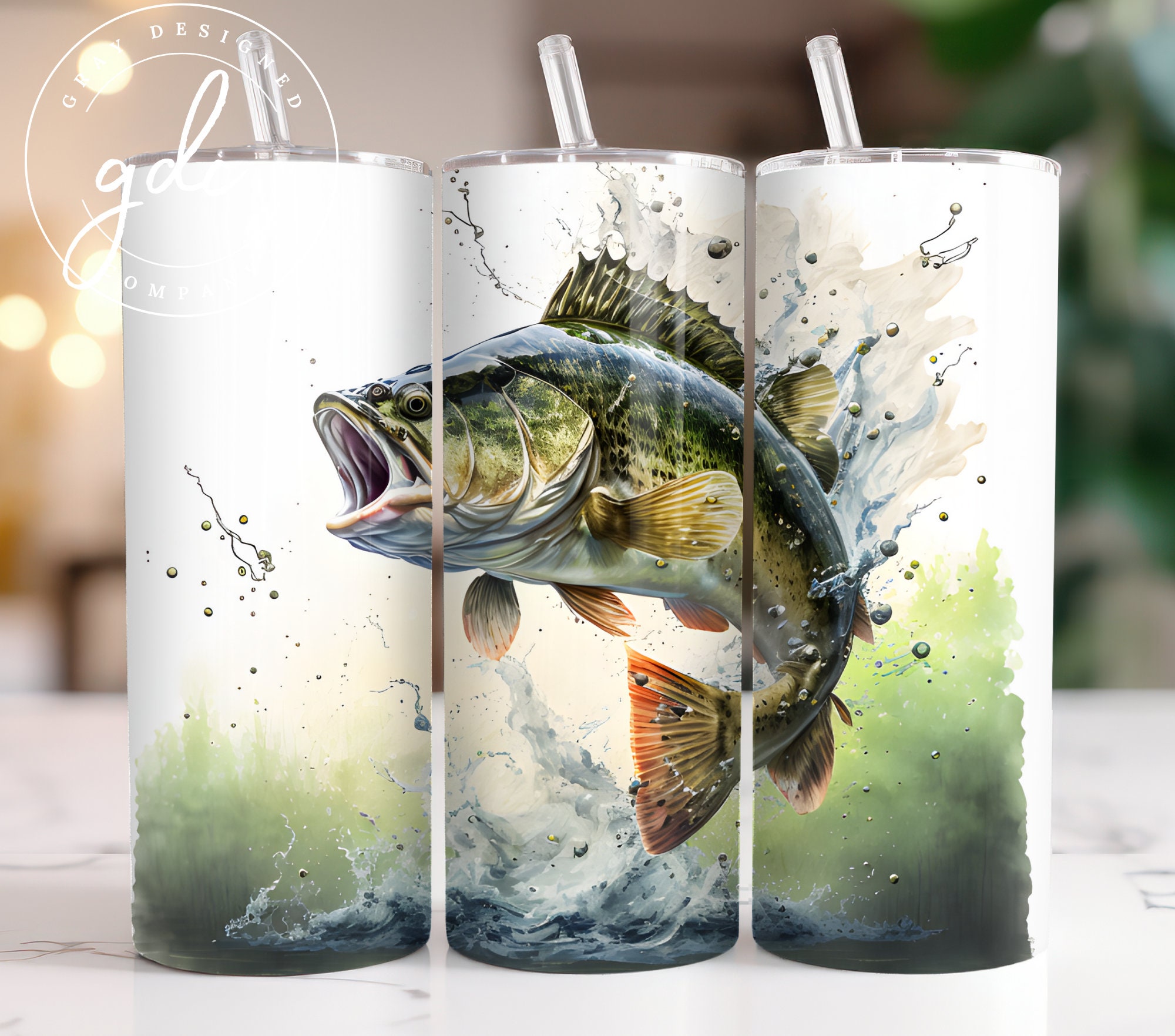 Walleye Fishing Tumbler Cup Customize name Personalized Fishing gift f –  ChipteeAmz