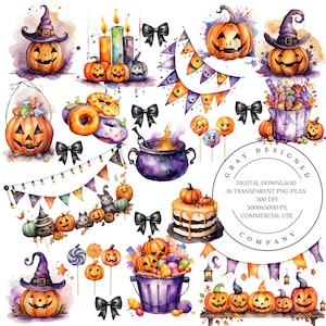 Halloween Digital Planner Stickers for Goodnotes, Halloween Icons, Digital IPad Planner, October Stickers, Digital Planning, Goodnotes
