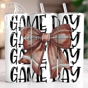 Football Tumbler Wrap 20 oz Skinny Tumbler Wrap Design Sublimation Design Digital Download PNG Instant DIGITAL Football Tumbler Team Tumbler