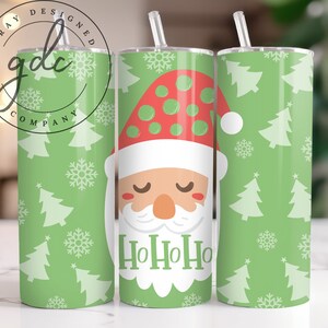 Weihnachten Tumbler Wrap Designs 20 oz Sublimation Design digitaler Download nur PNG Instant DIGITAL, Weihnachten Tumbler Wrap Ho Ho Ho