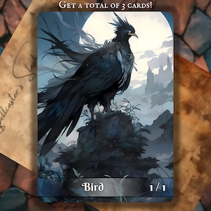 BIRD MTG TOKEN x3 , Anime