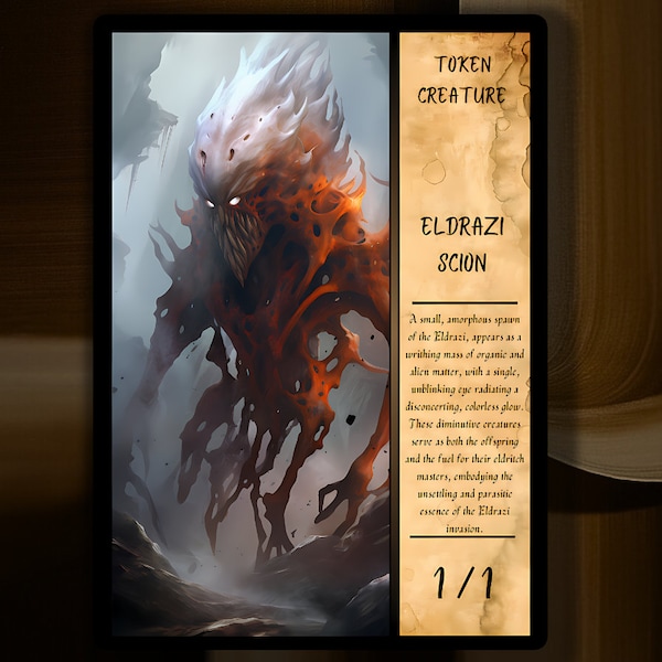 Eldrazi Scion MTG Token x3 Description