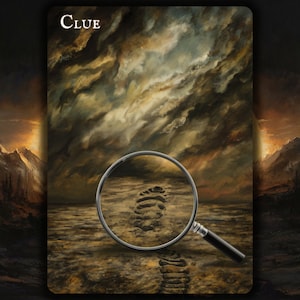 Clue MTG Token x3 , Painted
