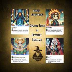 Emblem MTG Token: Retro Pixel Art (x1)
