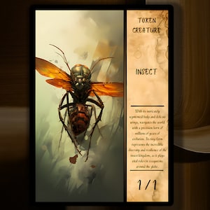 Insect MTG Token x3 Description