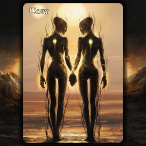 Copy MTG Token x3 , Painted