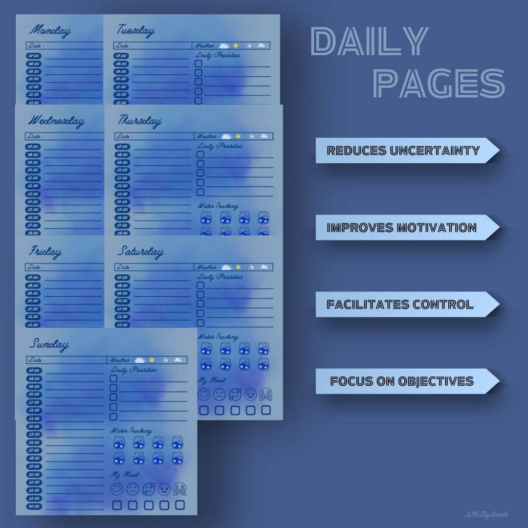 Digital Planner Goodnotes Planner Notability Planner Etsy