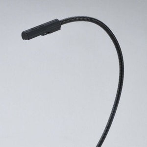 LED Desk Lamp Black Sleek Hobby Craft Light Industrial Littlite