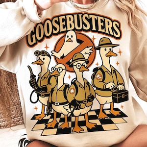 Goosebusters Halloween PNG, Halloween Png, Goose Png, Spooky Goosey Sublimation, Goosebumps Png, Goose Halloween Png, Funny Trendy Halloween