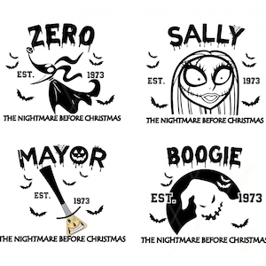 Halloween svg, Before Christmas, Halloween Characters svg, svg, Cricut svg, Nightmare Before svg, svg cut file, Horror svg, Instant Download