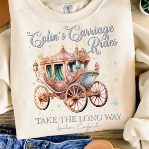 Colin’s Carriage Rides Png, Instant Download, Bridgerton Inspired Png, Long Way Home Png, Penelope and Colin Png, Gift For Her