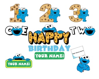 Imagens de clipart do Bundle Monster em SVG, PNG e DXF para download digital, artesanato para festas infantis, sublimação, download instantâneo.