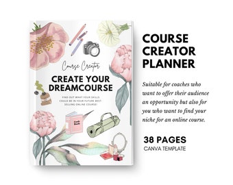 e-boeksjabloon voor coaches, cursusmaker e-boek werkmapsjabloon canva, magneetsjabloon, werkmapsjabloon, coachingcanva e-boek