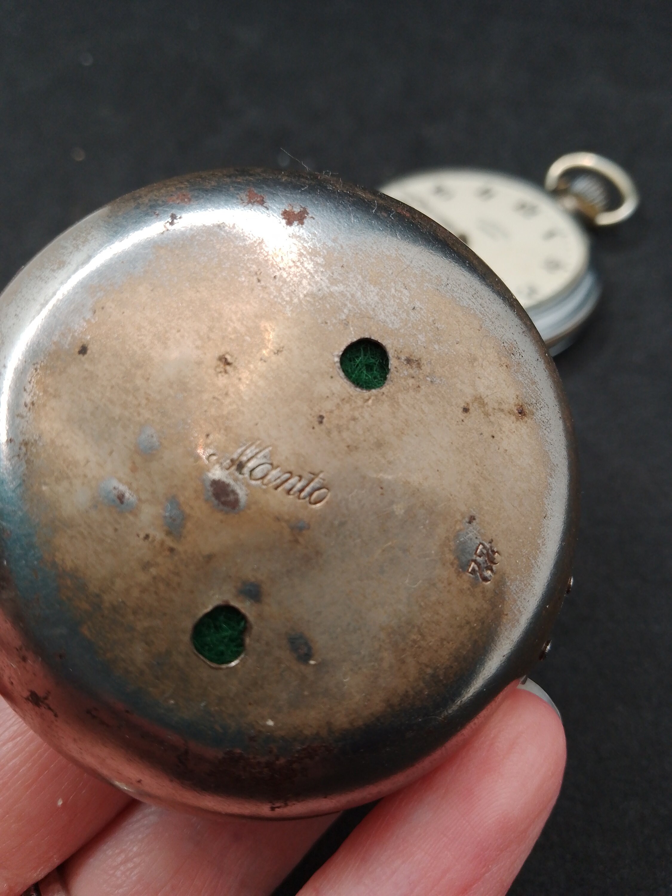 Ingersoll Legion Pocket Watch 1930s and Hanto Watch Case Etsy