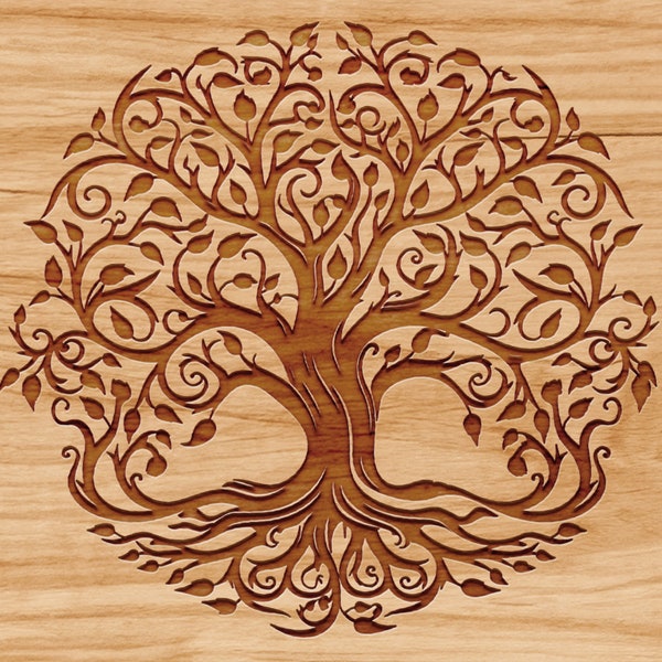 ARBRE DE VIE Svg, svg arbre, arbre de vie des cliparts, arbre de vie Svg coupe fichiers pour Cricut, svg celtique, arbre de vie celtique svg, fichier de coupe d'arbre