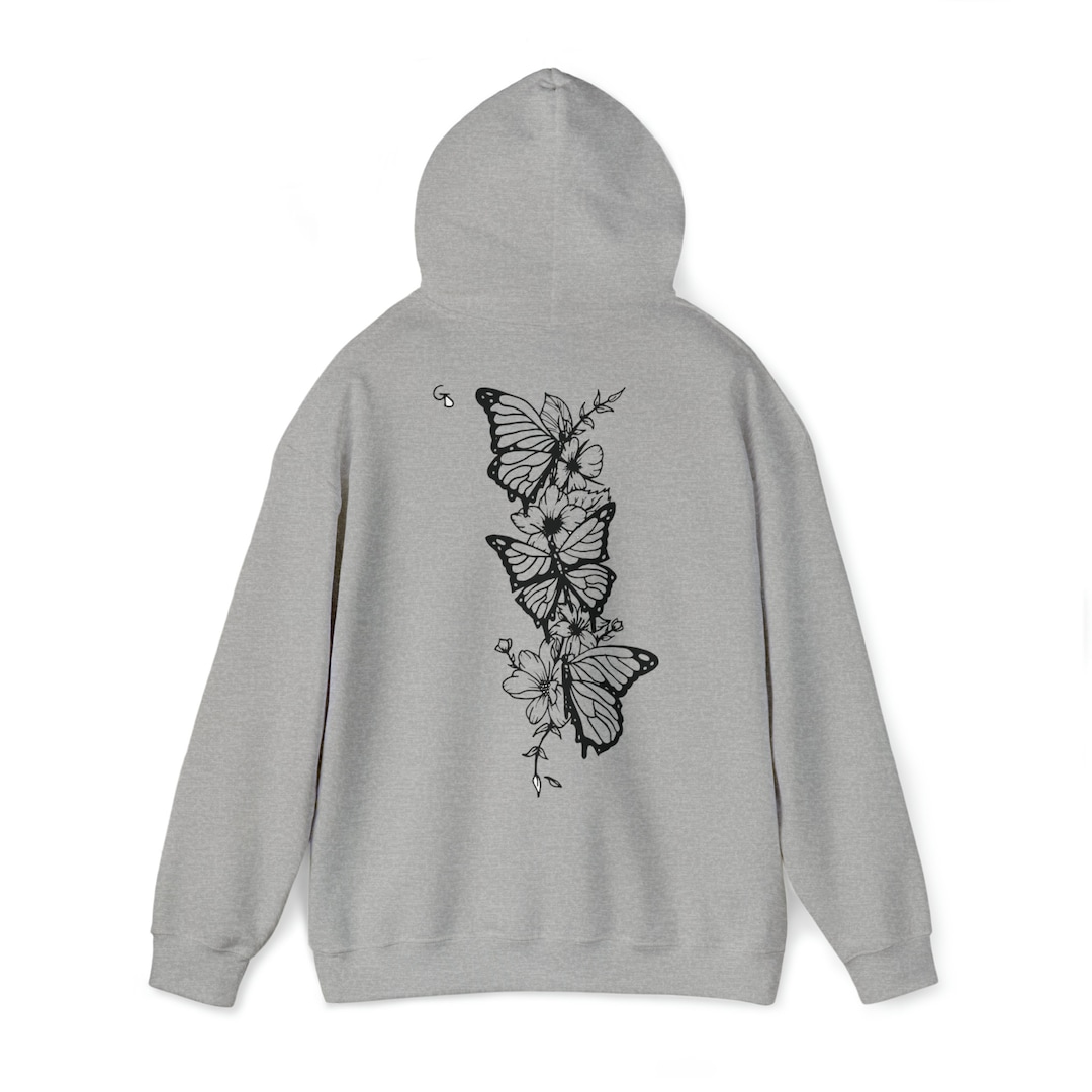 yours truly butterfly hoodie