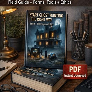Paranormal Investigation Field Guide | Ghost Hunting Techniques & Ethics (PDF Download)