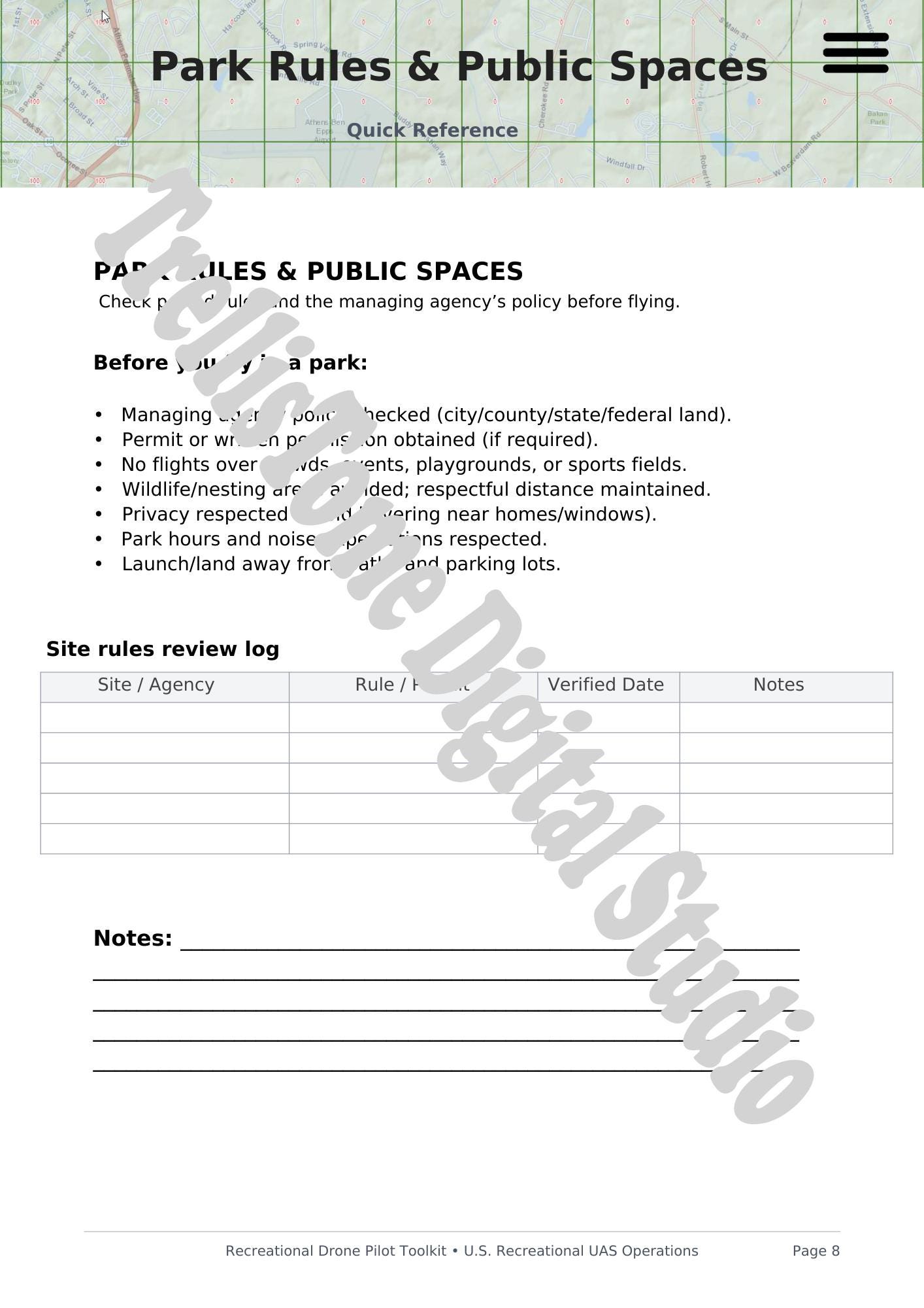 Recreational Drone Pilot Toolkit (printable PDF) – FAA TRUST Card ...