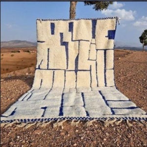beni ourain rug - custom moroccan rug - handmade rug - beni ourain rug - custom rug - handmade rug - morocco rug - moroccan berber rug