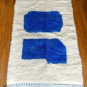 Handmade Moroccan rug  moroccan rug - berber rug - moroccan plain rug - Berber rug - morocco rug - wool area rug