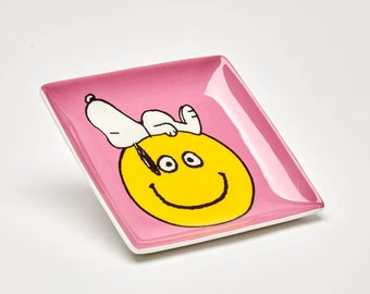 Bandeja de baratijas original de NICE DAY - Snoopy & Peanuts + caja de regalo