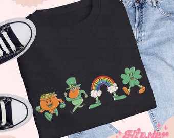 St Patricks Day PNG | st pattys day png, saint patricks day clover sublimation, groovy retro digital download designs png file, lucky png