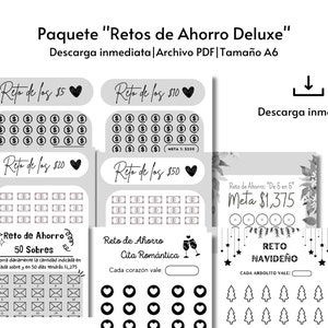 Desafios de Poupança "Pacote Deluxe"