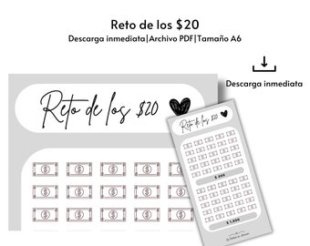 Savings Challenge "De los 20"