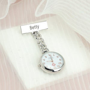 Personalized Nurses Pocket Watch-Engraved Name Watches-Nurses Jewelry-Personalized Nurse Students Gifts-Midwife Pocket Watch zdjęcie 5