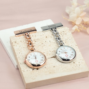 Personalized Nurses Pocket Watch-Engraved Name Watches-Nurses Jewelry-Personalized Nurse Students Gifts-Midwife Pocket Watch zdjęcie 1