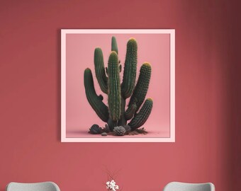 Cactus Print, Cactus Wall Art, Printable Art, Desert Wall Art, Desert Print, Cactus Art, Cactus Prints, Desert Decor