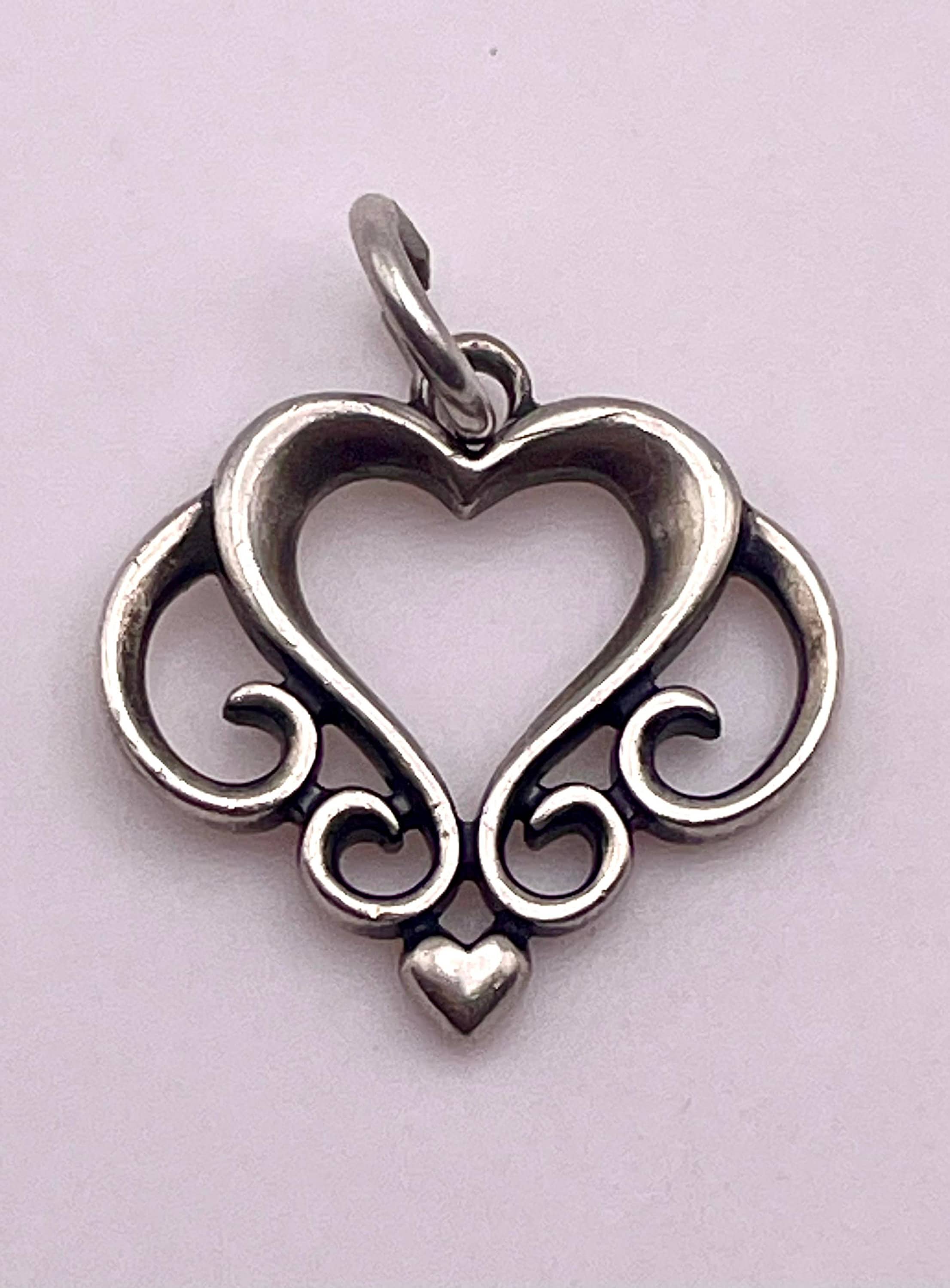 James avery ornate heart locket best sale