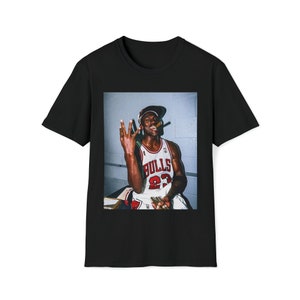 Michael Jordan Smoking Cigar T Shirt