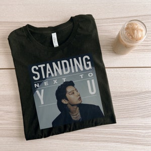 BTS Jungkook Golden Standing Next to You Inspired T-Shirt Unisex - BTS Shirt