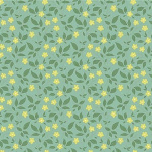 Tilda Sunday Brunch Blenders Tipsy Teal Cotton Fabric Yardage | TIL110115