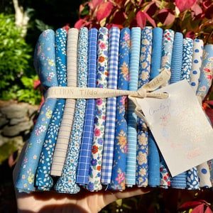 Tilda erstellt Erinnerungen Sommer | Fat Quarter Bundle / Half Yard Bündel | 16 Stoffe | TIL300207