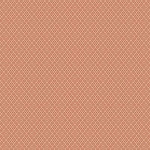 Puede incluir: Un patrón sin costuras con un diseño geométrico repetitivo de pequeños puntos de color claro sobre un fondo sólido marrón anaranjado apagado. El patrón crea una apariencia texturizada.