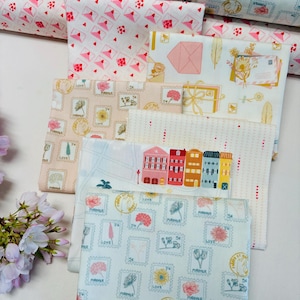 Lot de lettres d'amour Fat Quarters - Lot personnalisé | 6 pièces