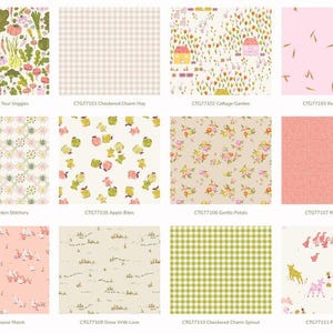 Art Gallery Fabrics | Cottage Grove Fat Quarter Bundle | 12 PC