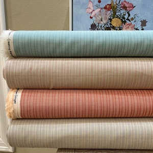 Tilda&#39;s Creating Memories | Seamstripe in 4 Colors | Teal, Red, Ginger, Blue