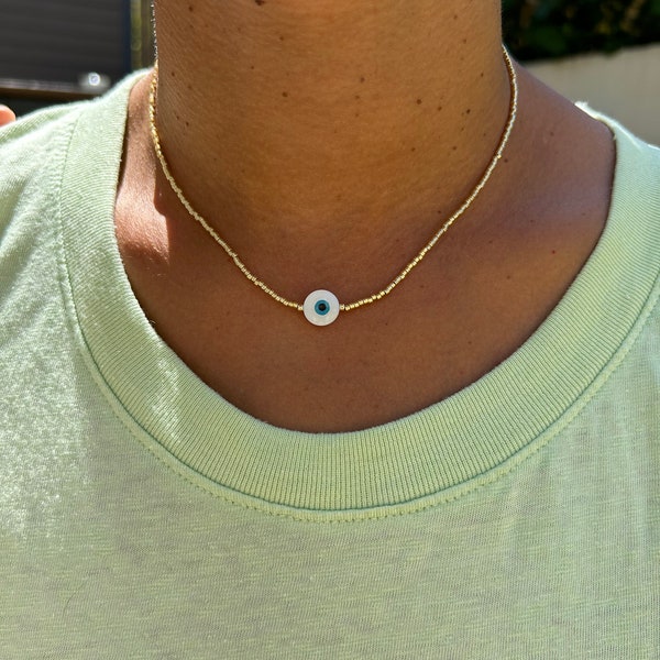 Collier oeil Maya